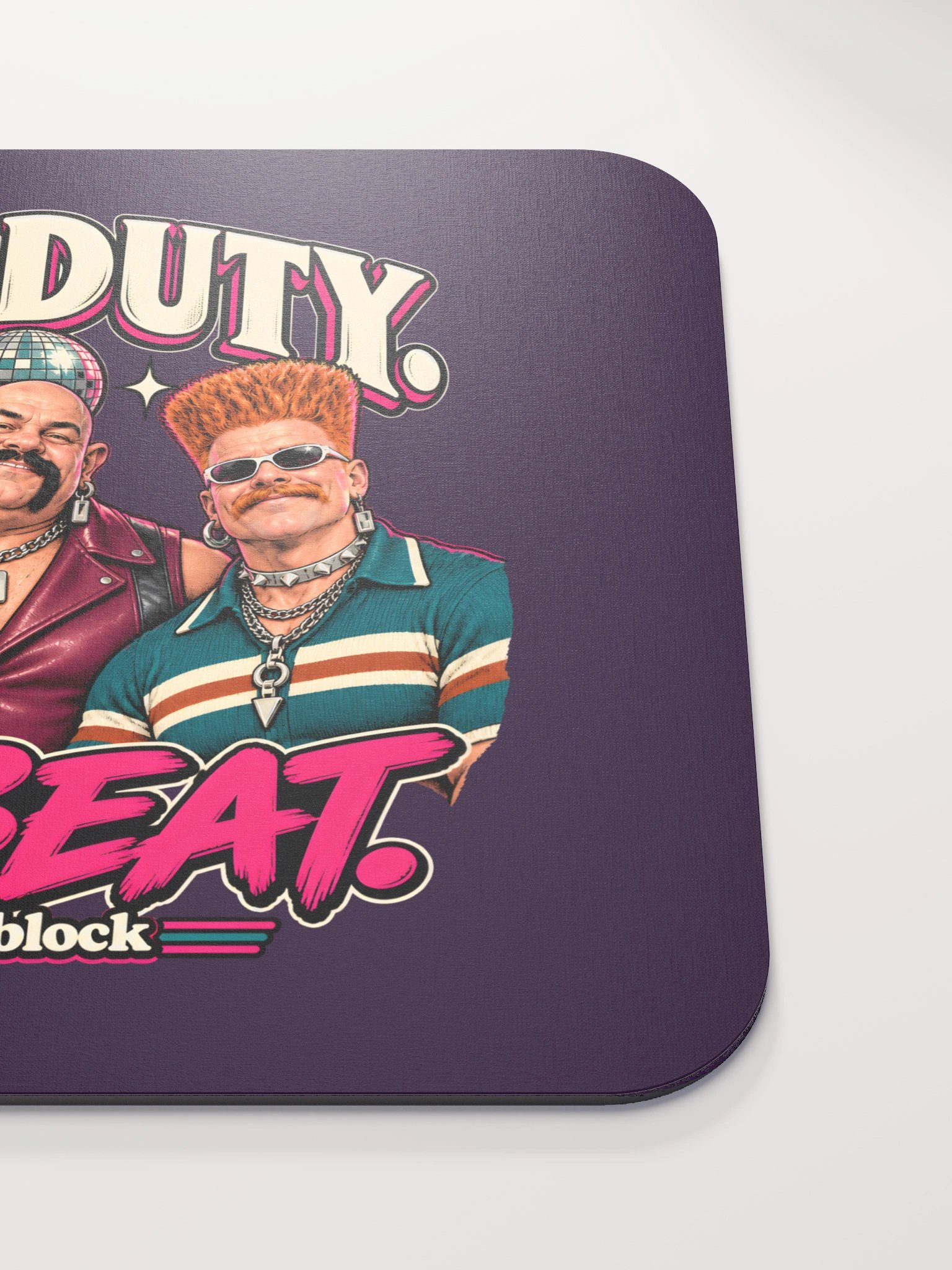 Off Duty / On Beat Mouse Pad product image (5)