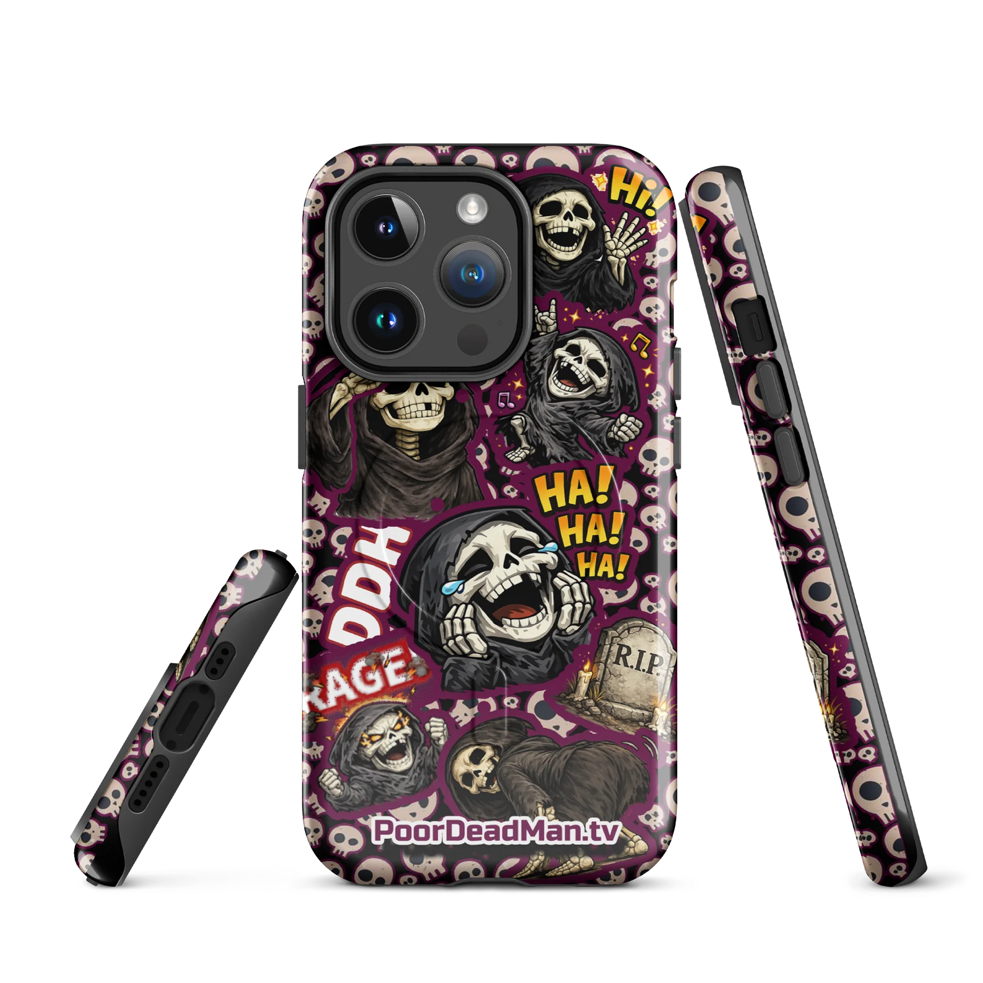 PDM Graveyard Laugh Phone Case product image (1)