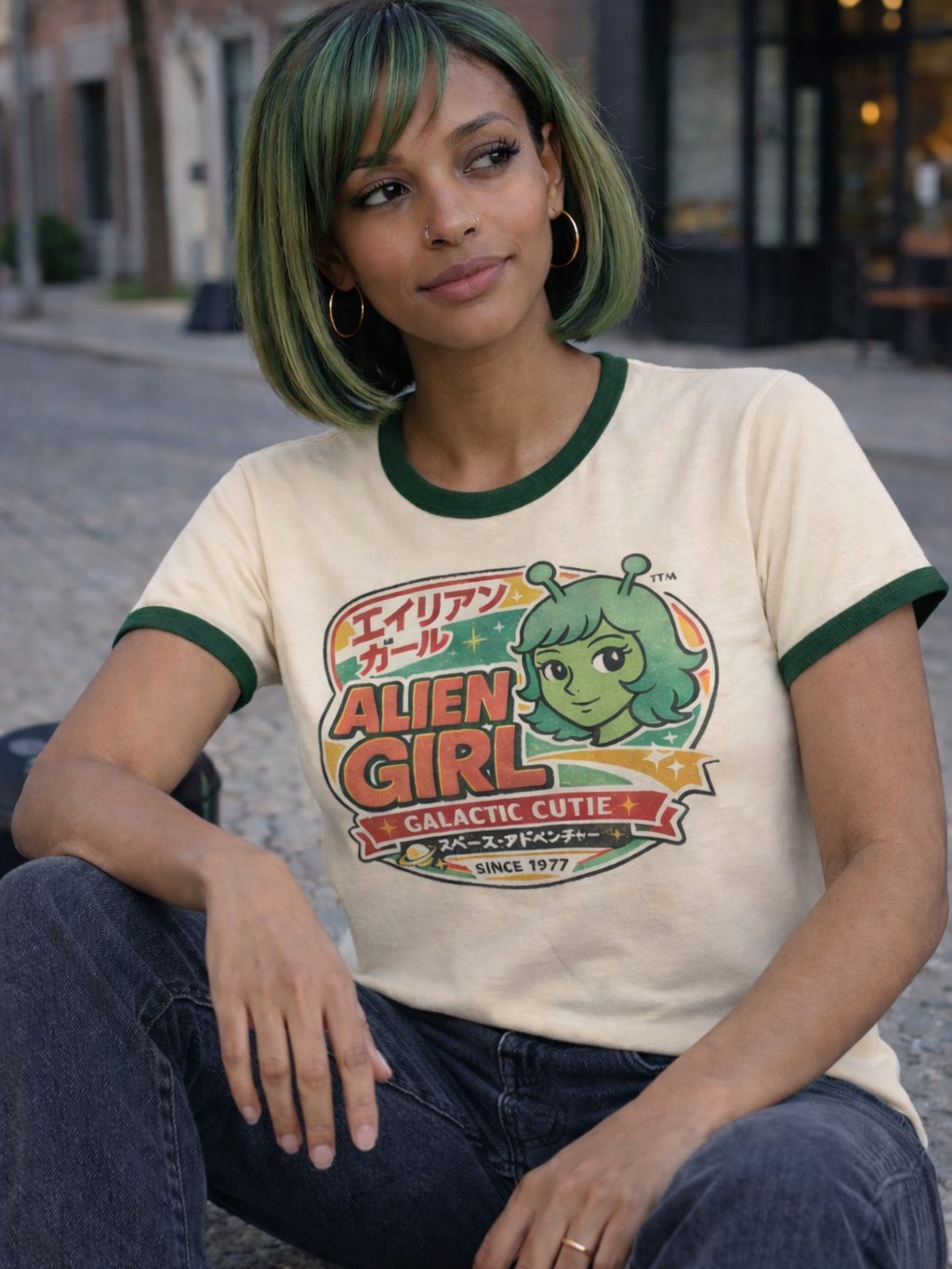 Galactic Cutie Retro Ringer product image (1)