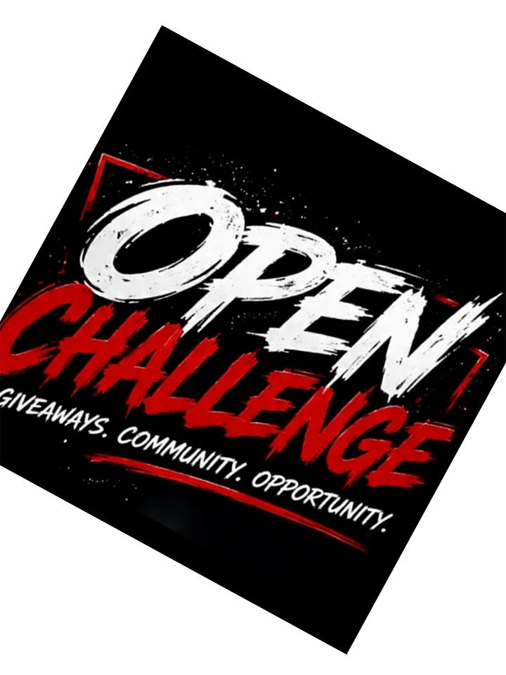 Open Challenge Bold Sticker product image (6)