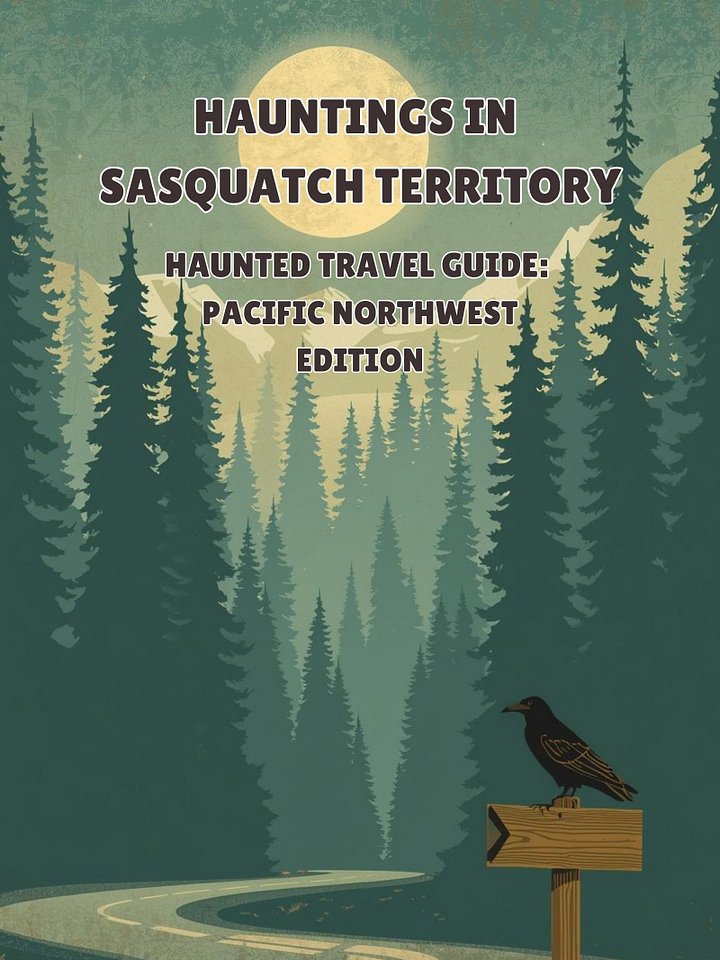 Hauntings in Sasquatch Territory | FrankiVerse Cafe Haunted Travel Guide | Pacific Northwest Edition | Ebook product image (1)
