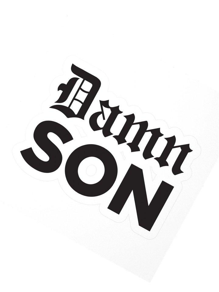 Damn SON sticker! product image (4)