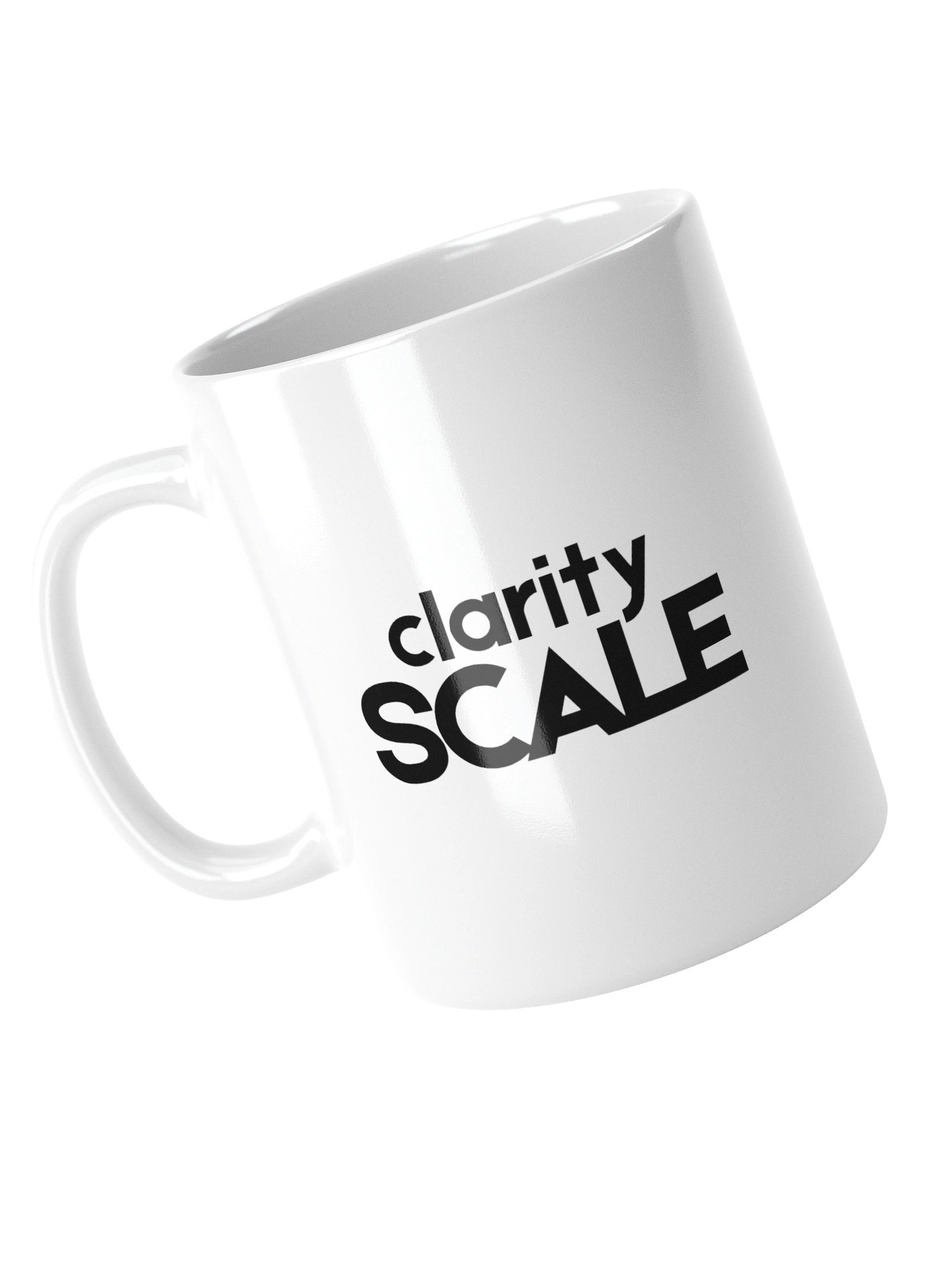Clarity Scale Mug - Minimalist Shared Living Humour - Coffee / Morning Ritual Gift product image (5)