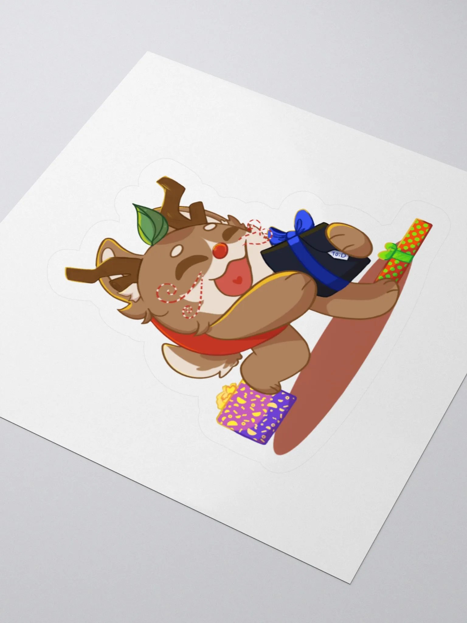 Winter AppleCat Sticker product image (11)