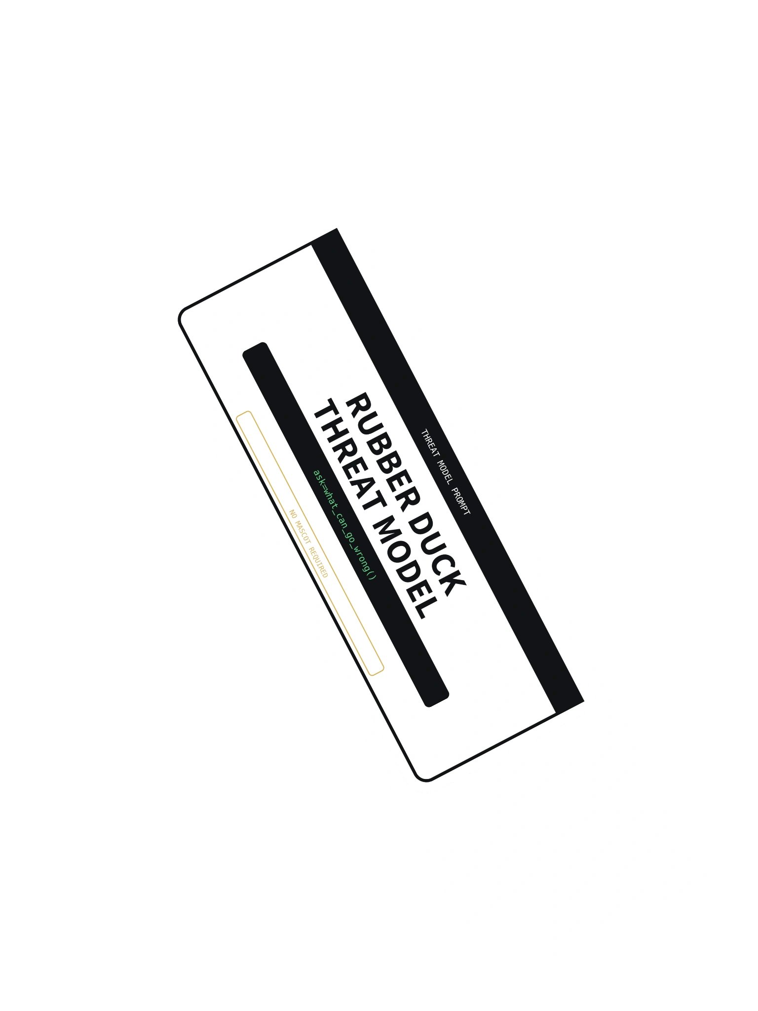 Rubber Duck Threat Model Sticker product image (2)