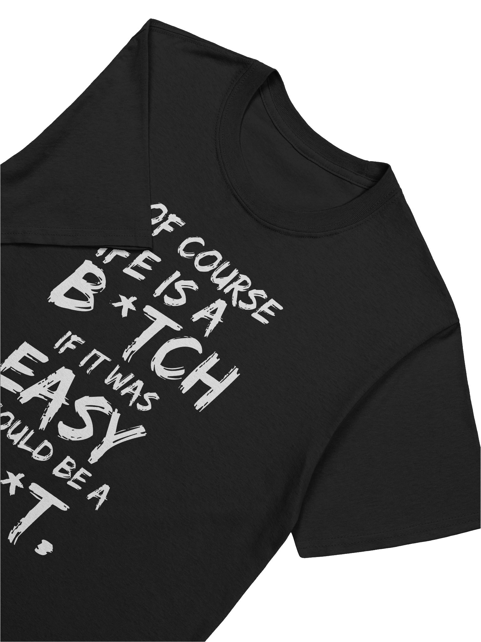 Funny Life Statement Softstyle Unisex T-Shirt product image (7)