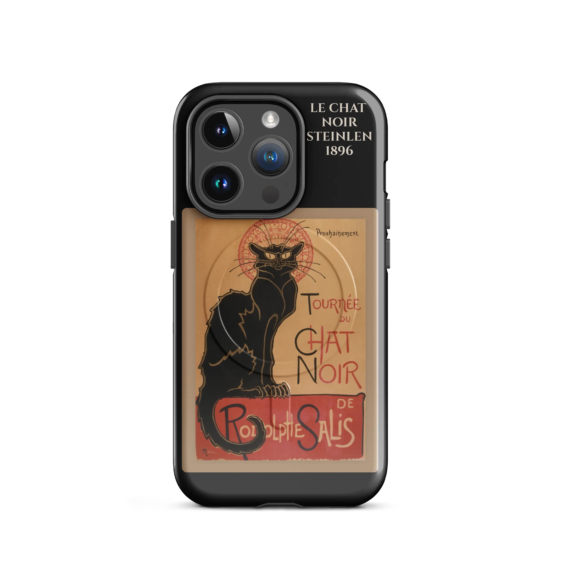 Le Chat Noir (Steinlen, 1896) iPhone® MagSafe® Tough Case product image (37)