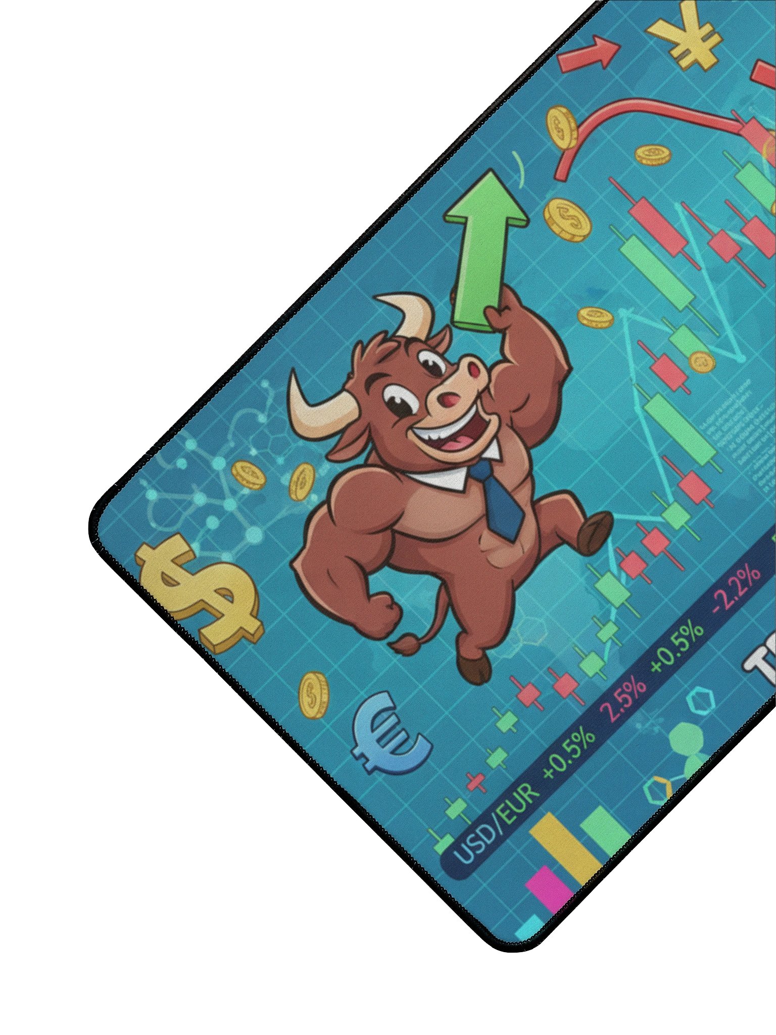 Deskmat Cartoon "Trade like a beast!" product image (5)