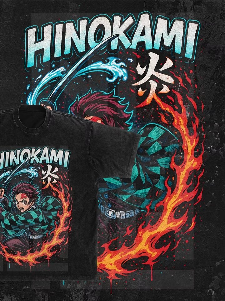 9-Piece Demon Slayer Streetwear Graphic Bundle product image (8)