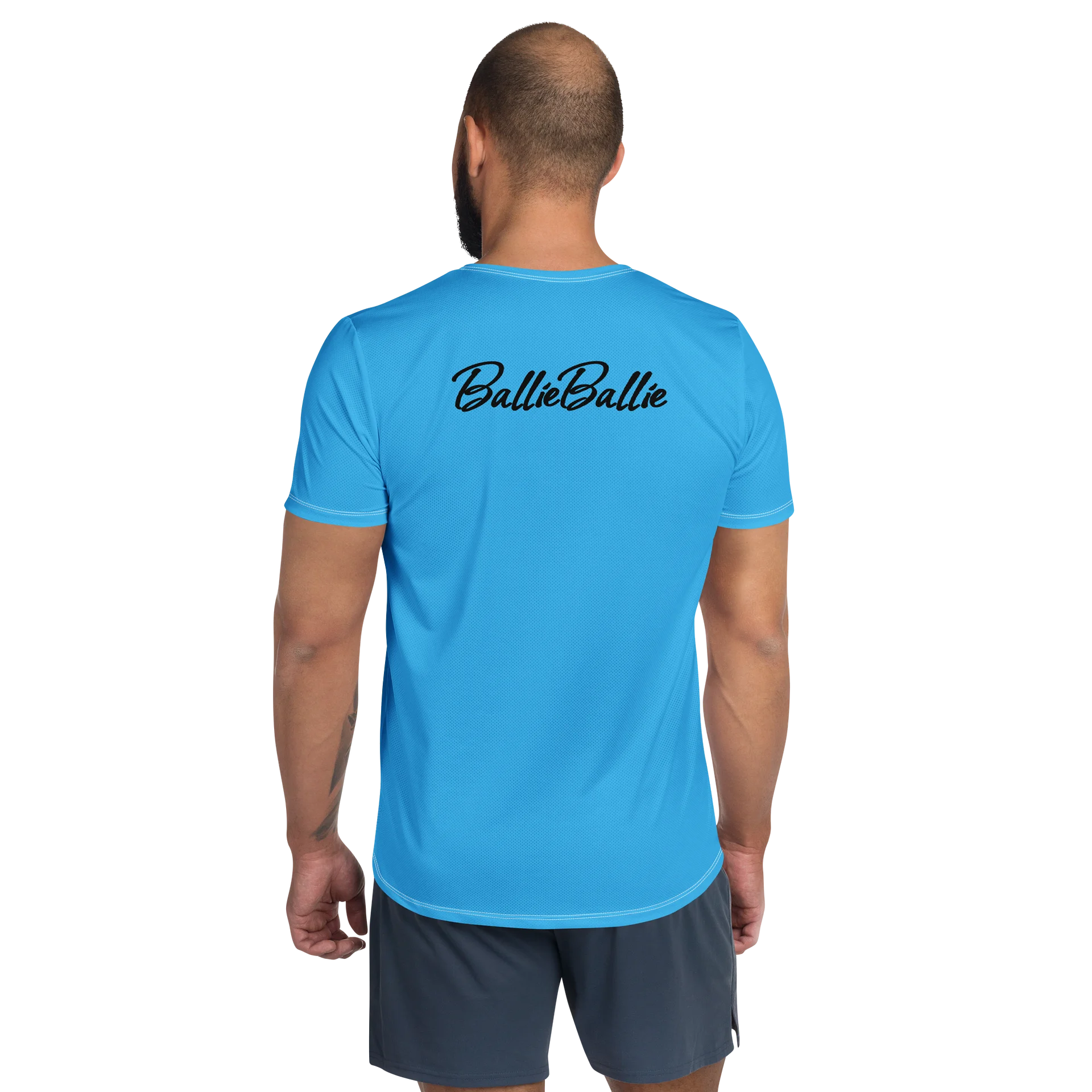 Sportshirt Deep Sky Blue product image (2)
