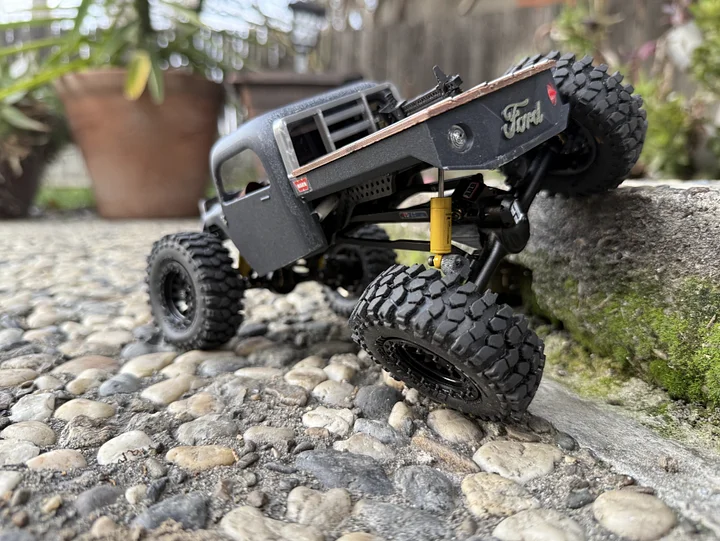 Old Ford Flatbed Truck Body Scx24 product image (1)