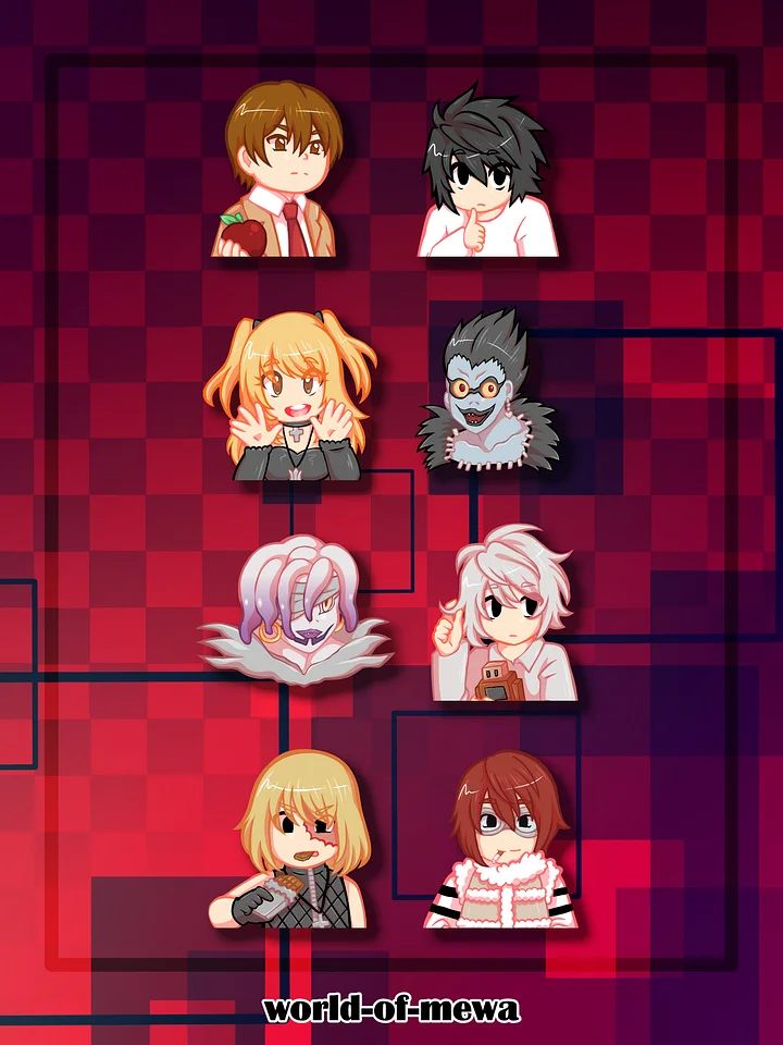 Death Note | Acrylic Pins product image (1)