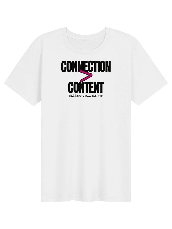 Connection Over Content - White product image (1)