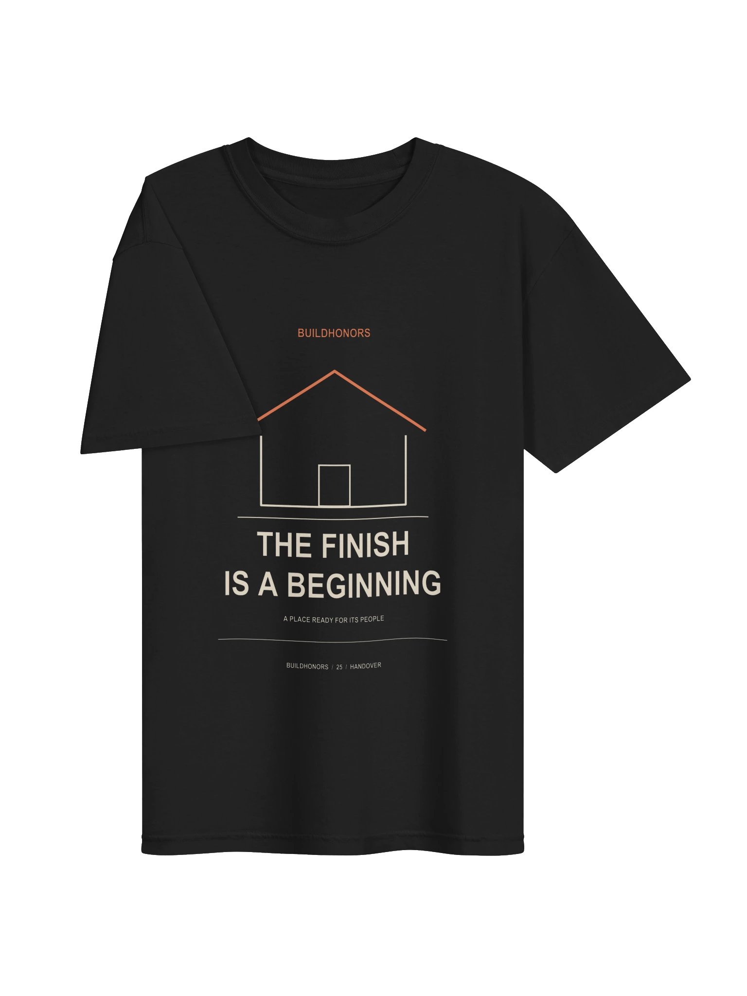The Finish Is A Beginning — Heavyweight Tee product image (3)