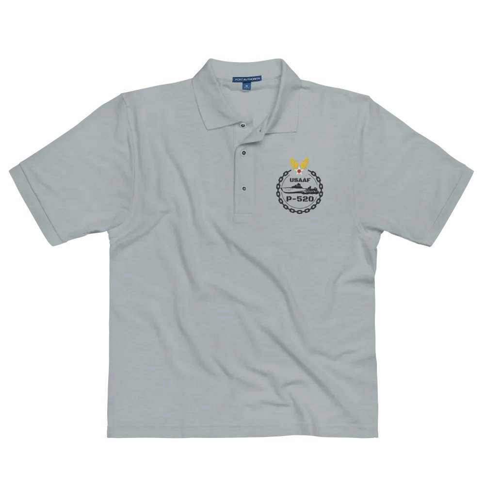 Polo Shirt with Black USAAF P-520 Embroidered Logo product image (17)