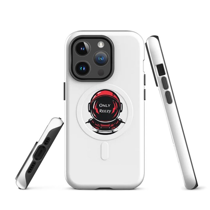 Cosmic Red Astronaut iPhone® Case product image (3)