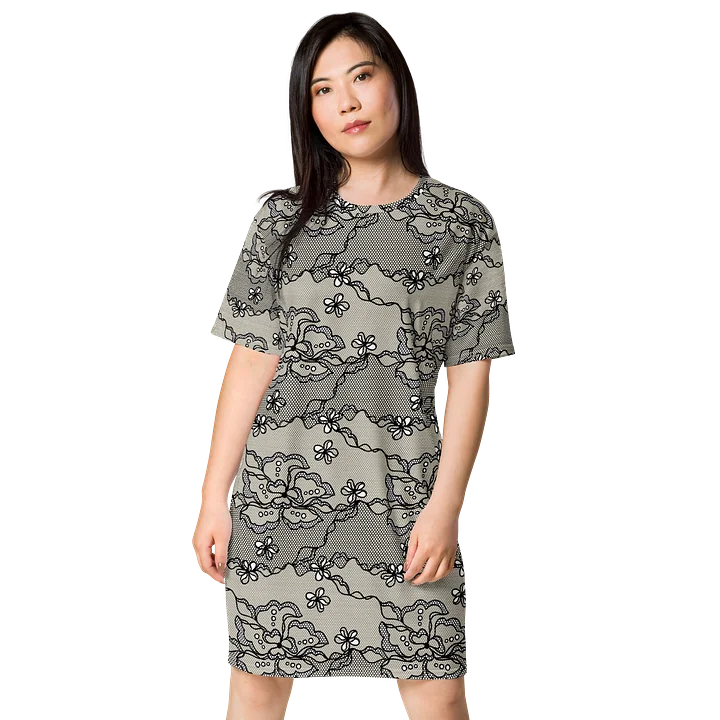 Haunted Lace Tee Dress product image (1)