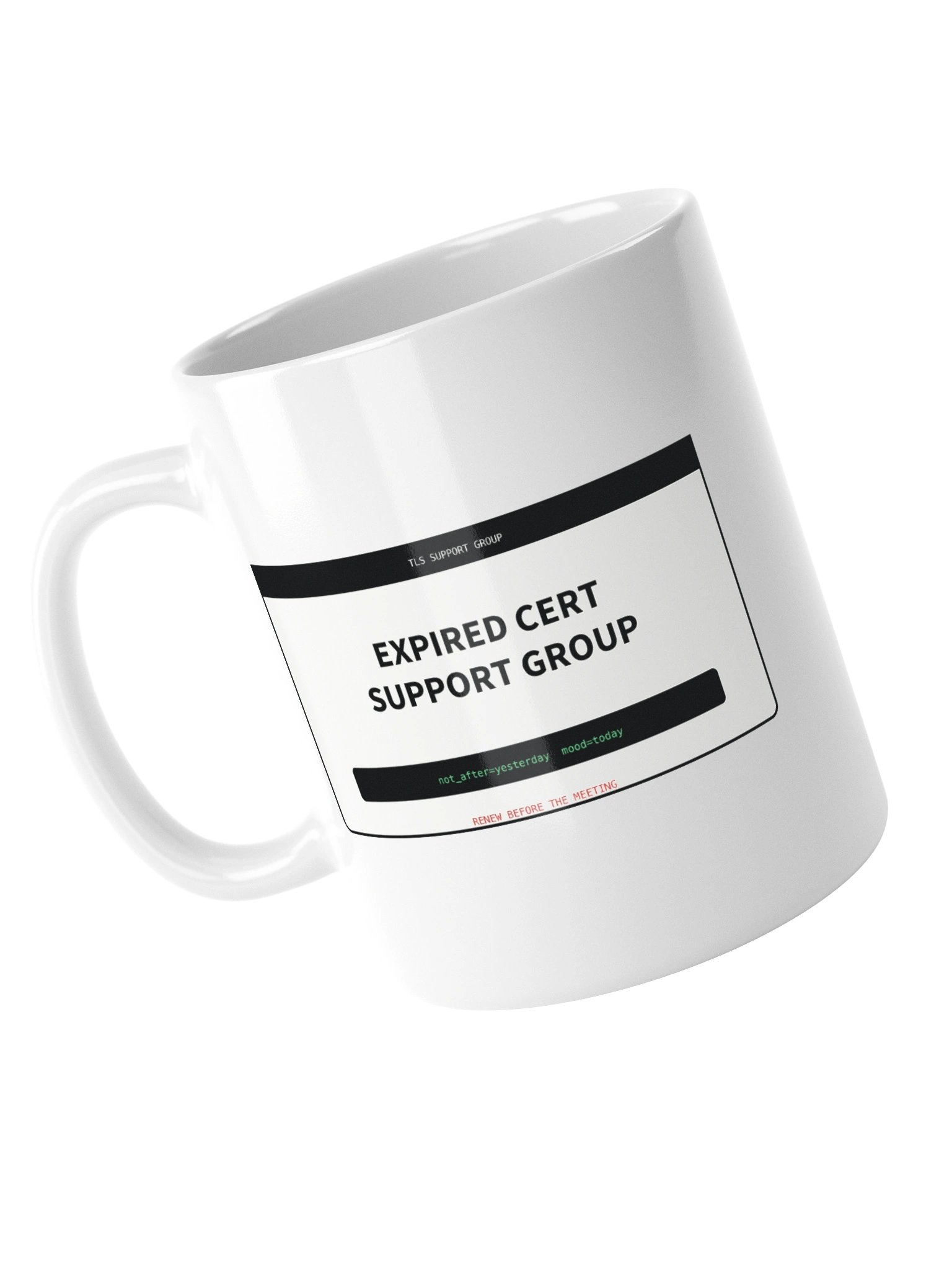 Expired Cert Support Group Mug product image (5)