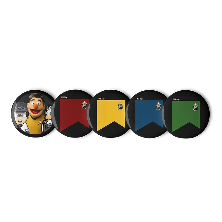 Officer Inspired Pin Badge Set product image (1)