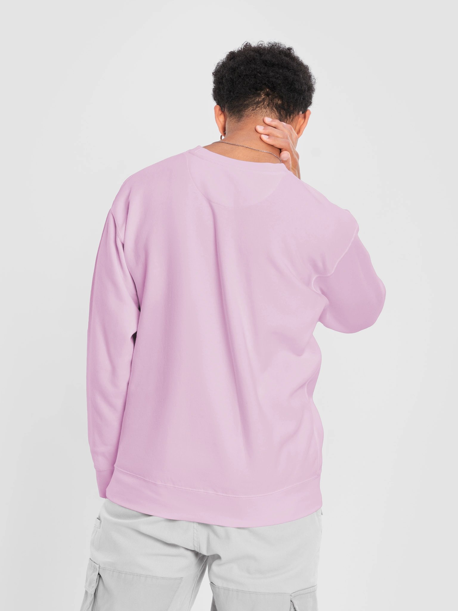 Endless Summer Club Arch Sweater Lavender / Light Blue product image (6)
