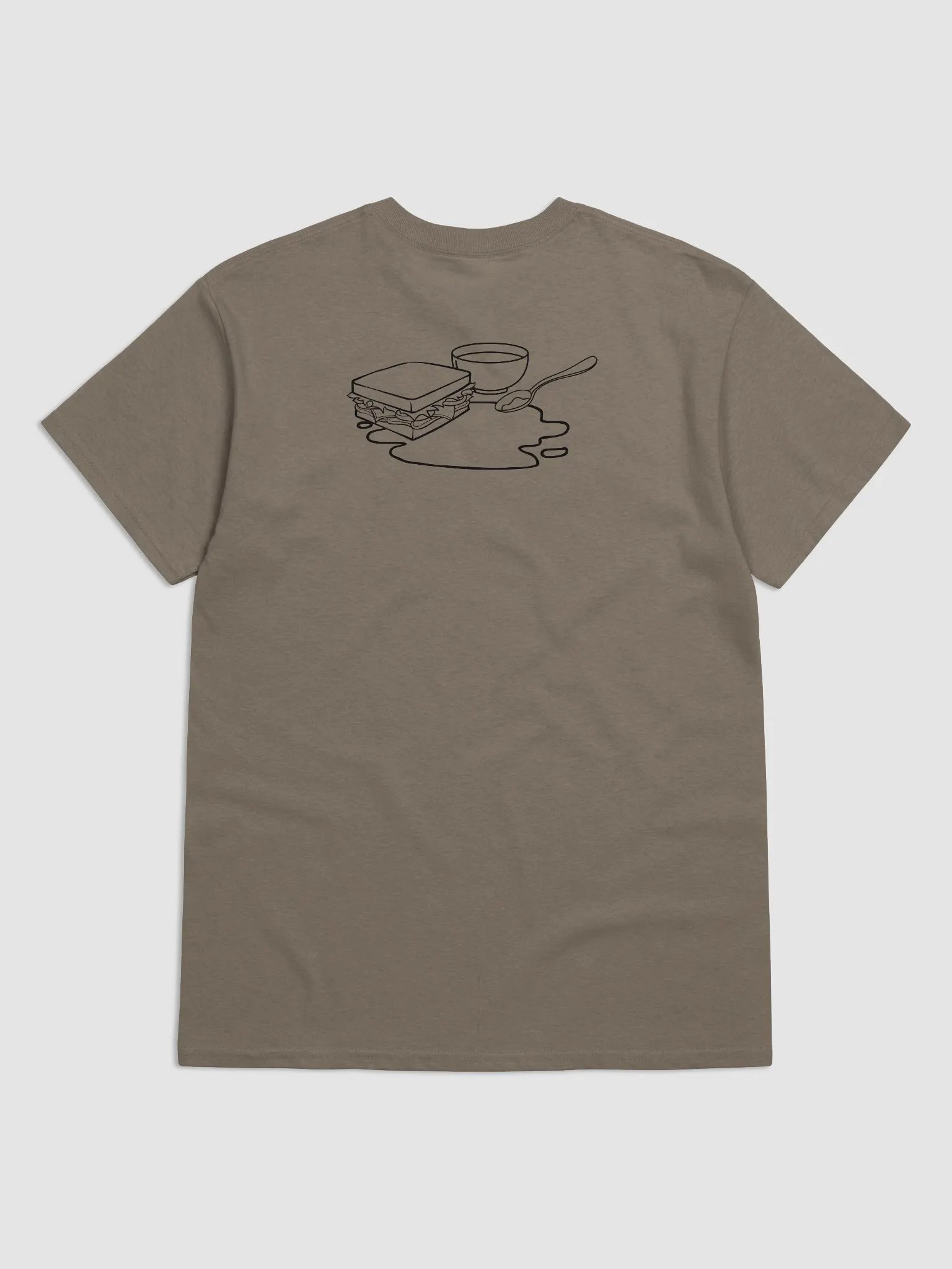 Soup Sandwich Tan Tee product image (2)