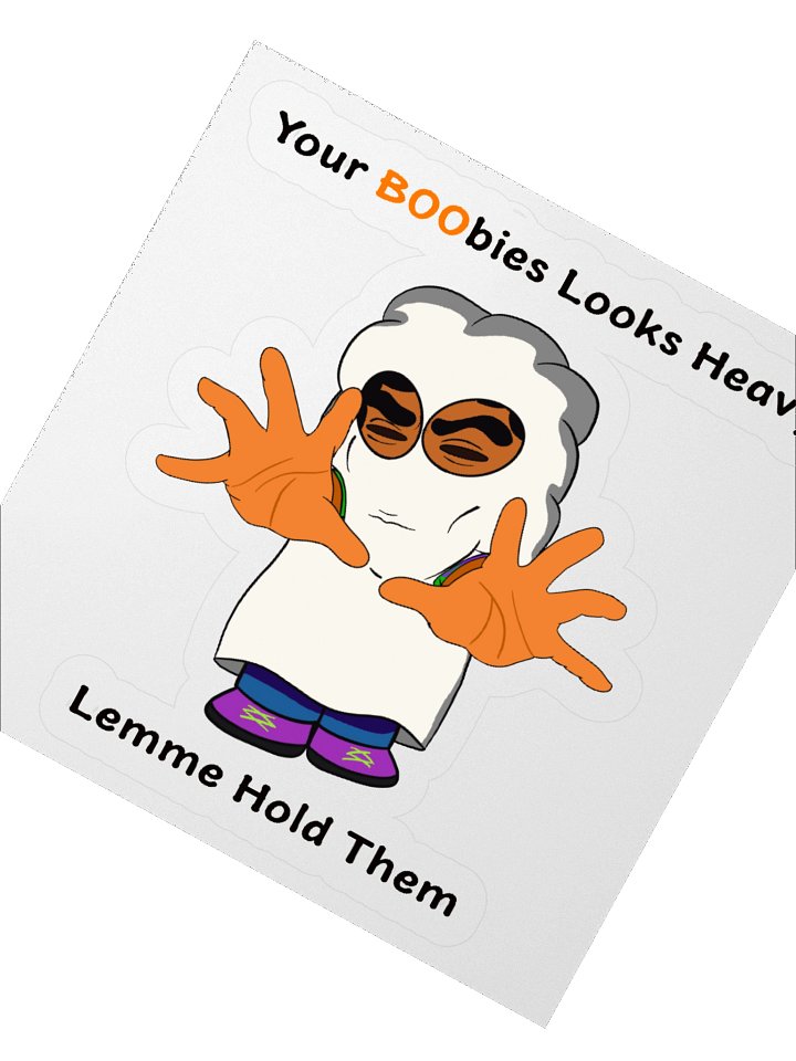 YBLHLHM Spooky Kiss Cut Stickers product image (2)