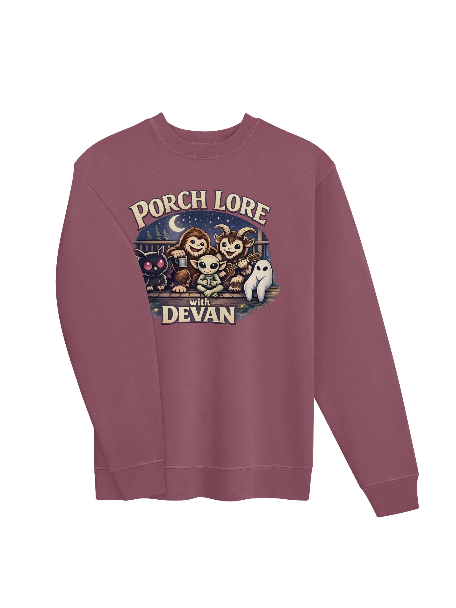 CUTIE CRYPTIDS MIDWEIGHT PIGMENT DYED SWEATSHIRT product image (15)