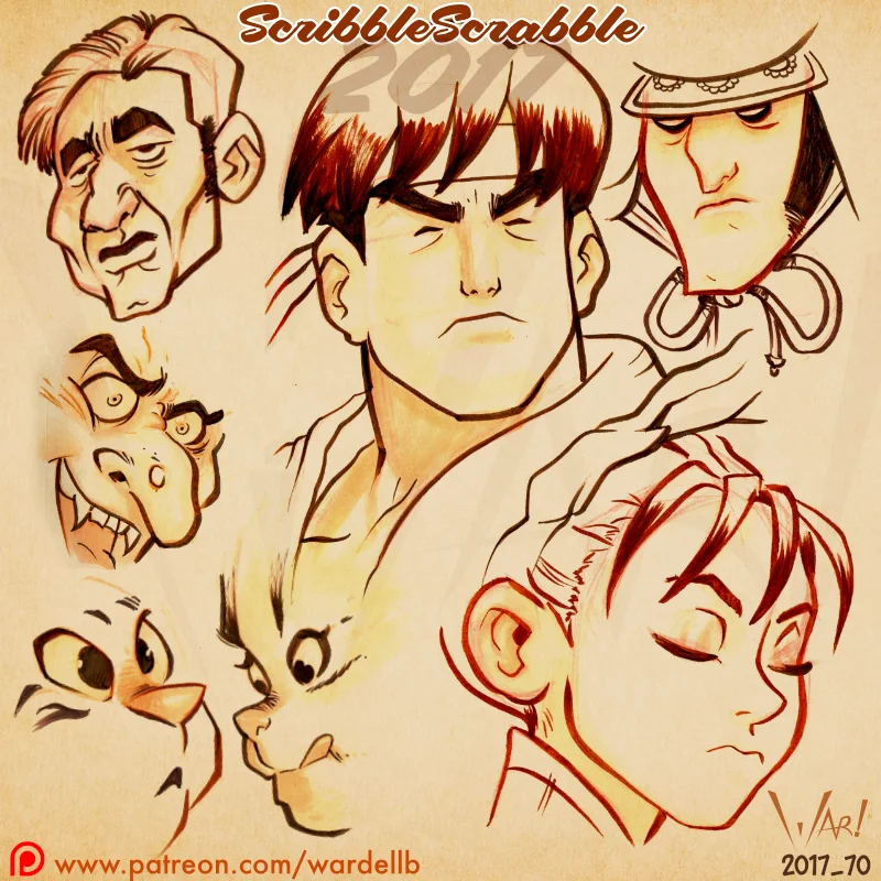 Scribble Scrabble Volume 2 - Collection of Sketches product image (3)