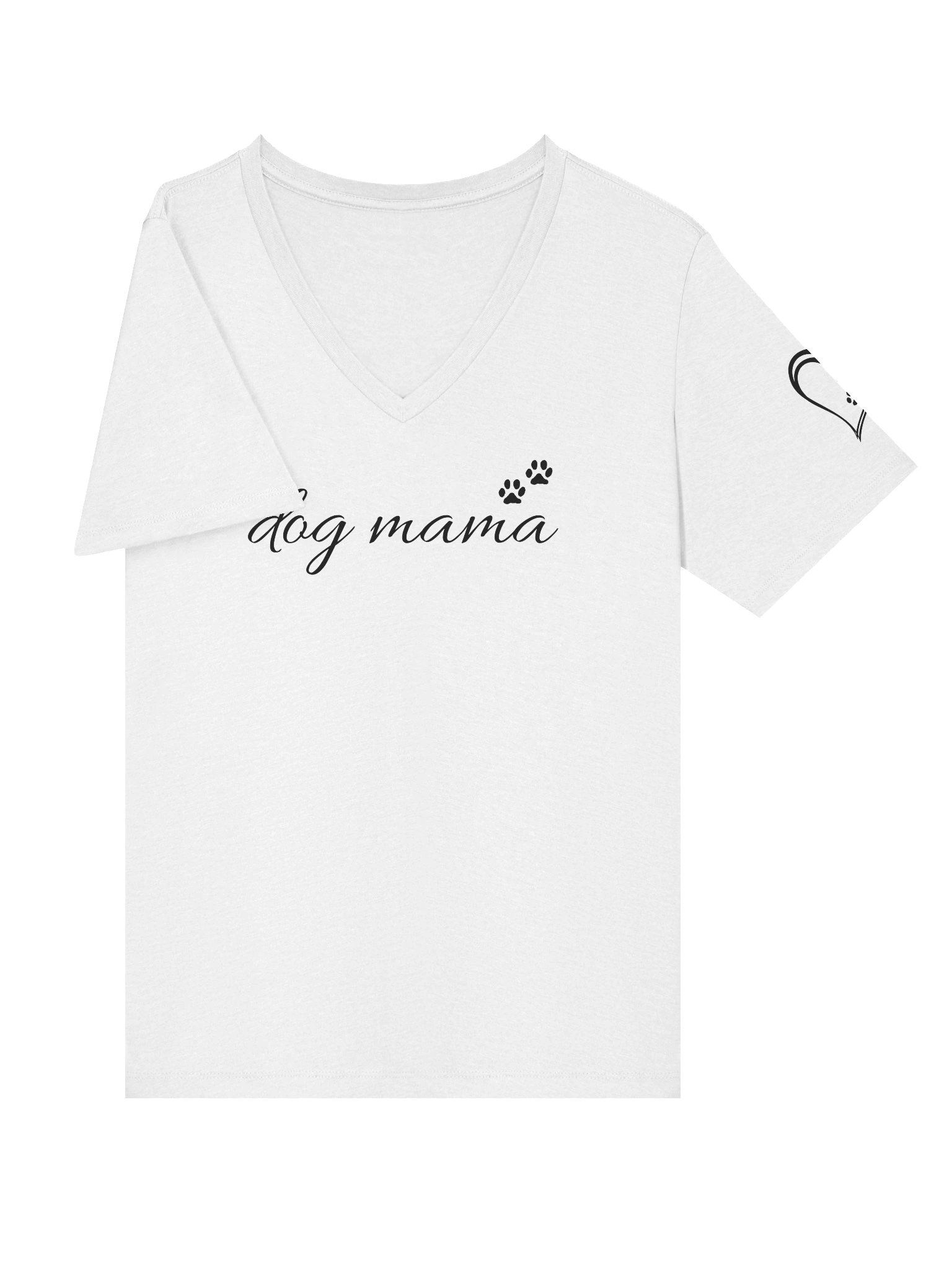 Dog Mama V-Neck Tee product image (5)