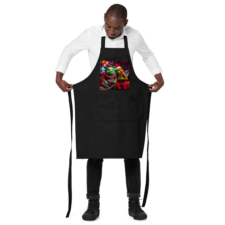 GrinchyGamer101 X SlinderPigCamz Apron product image (2)