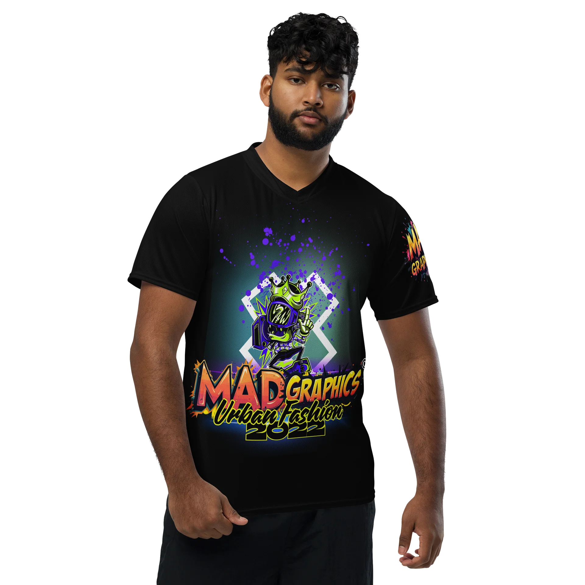 LIMITED EDITION - CNX Core All-over print Unisex Tee — Mad Graphics 001 product image (3)