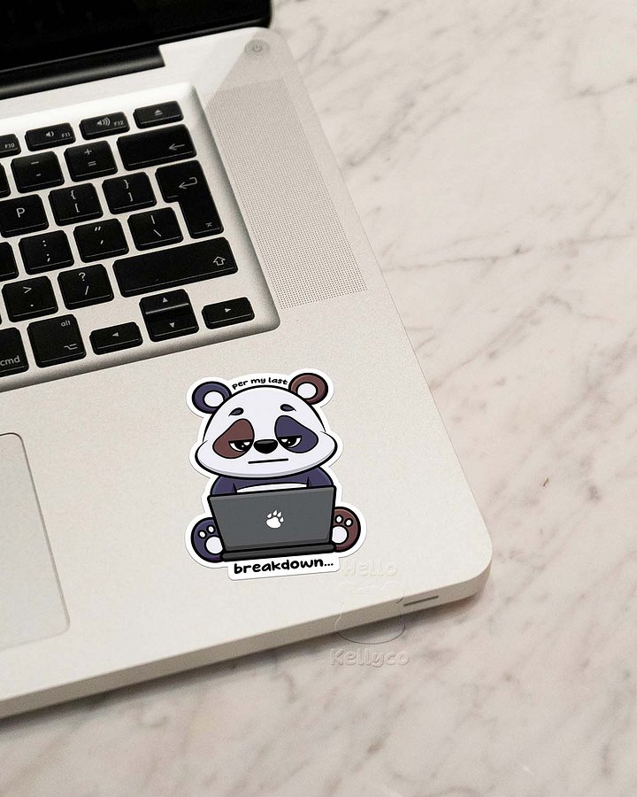 Per My Last Breakdown - Office Humor Vinyl Sticker product image (2)