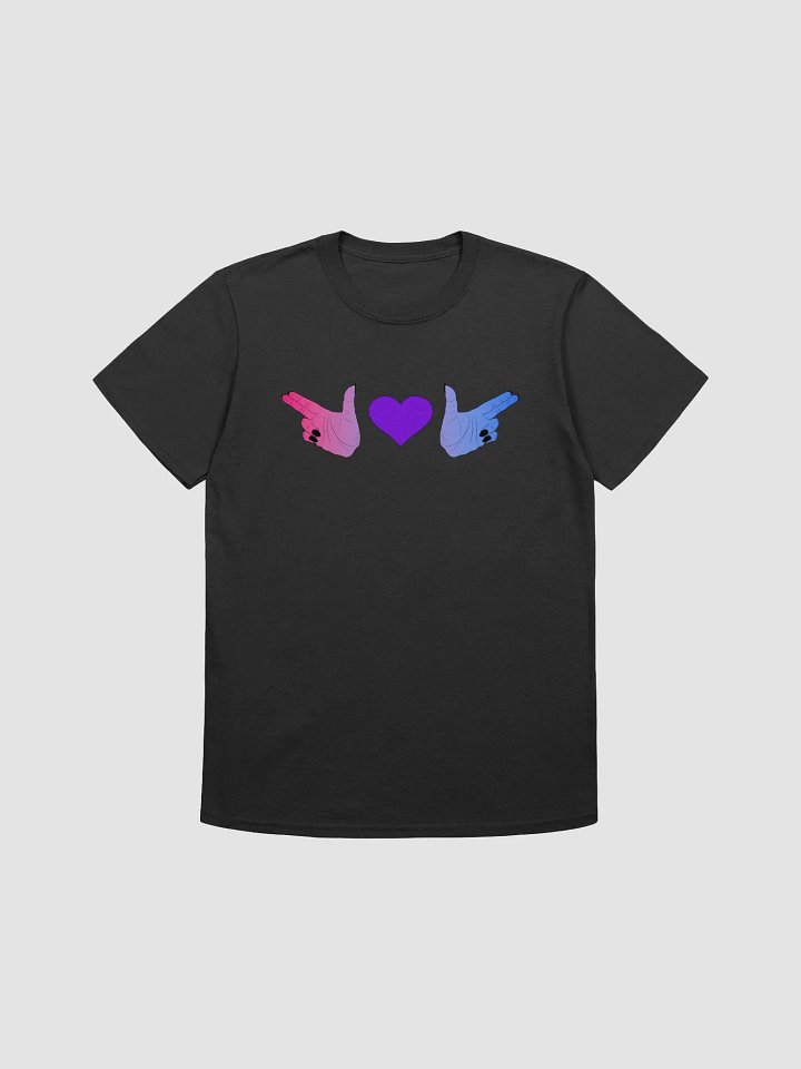 Finger Guns (bi flag) T Shirt product image (1)