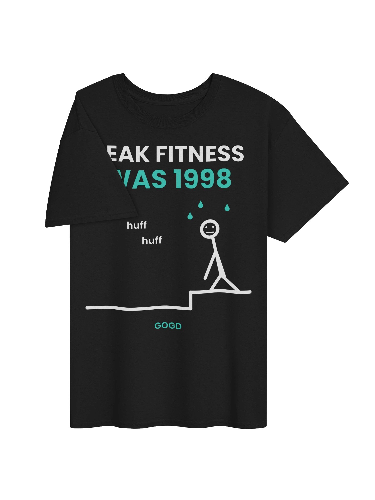 Peak Fitness Was 1998 – Funny Dad Bod Shirt product image (7)