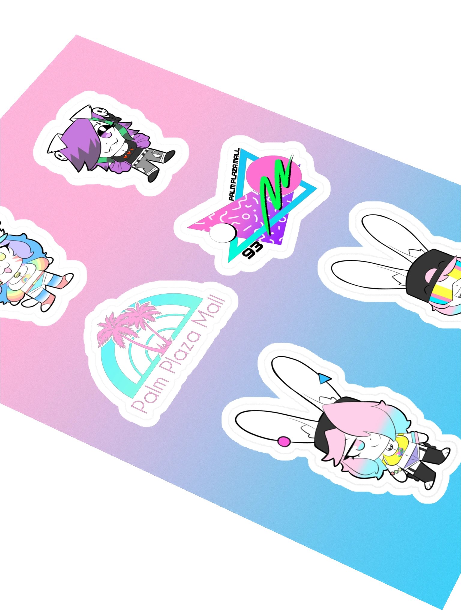 Lil Guys Stickers - Palm Plaza Set product image (2)