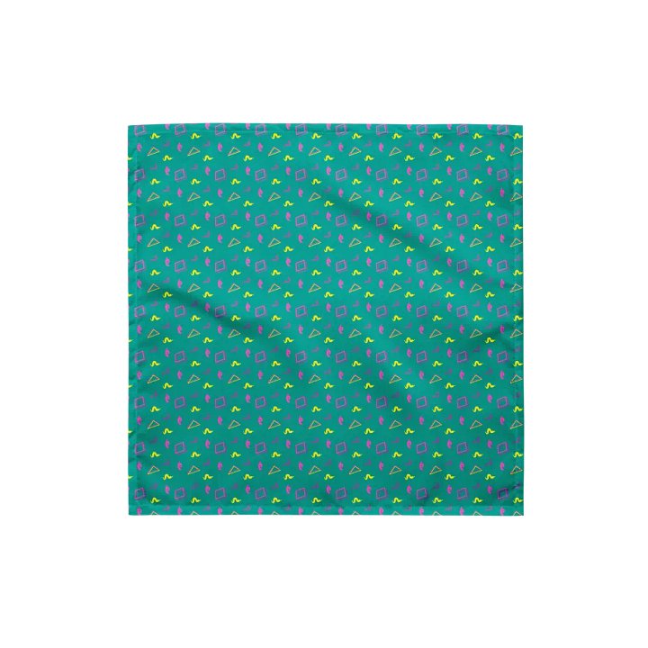 Oh Worm? teal bandanas product image (2)