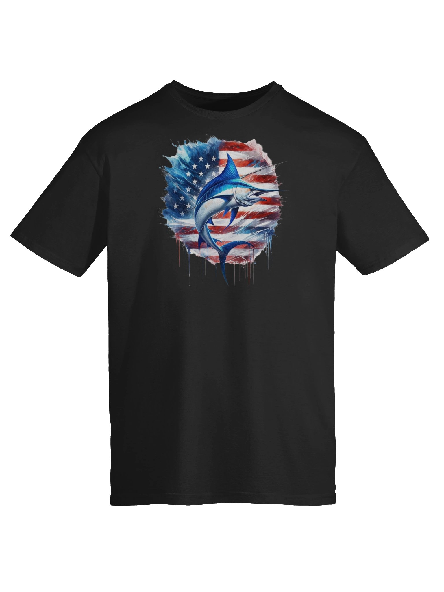 Patriotic Marlin T-Shirt product image (2)