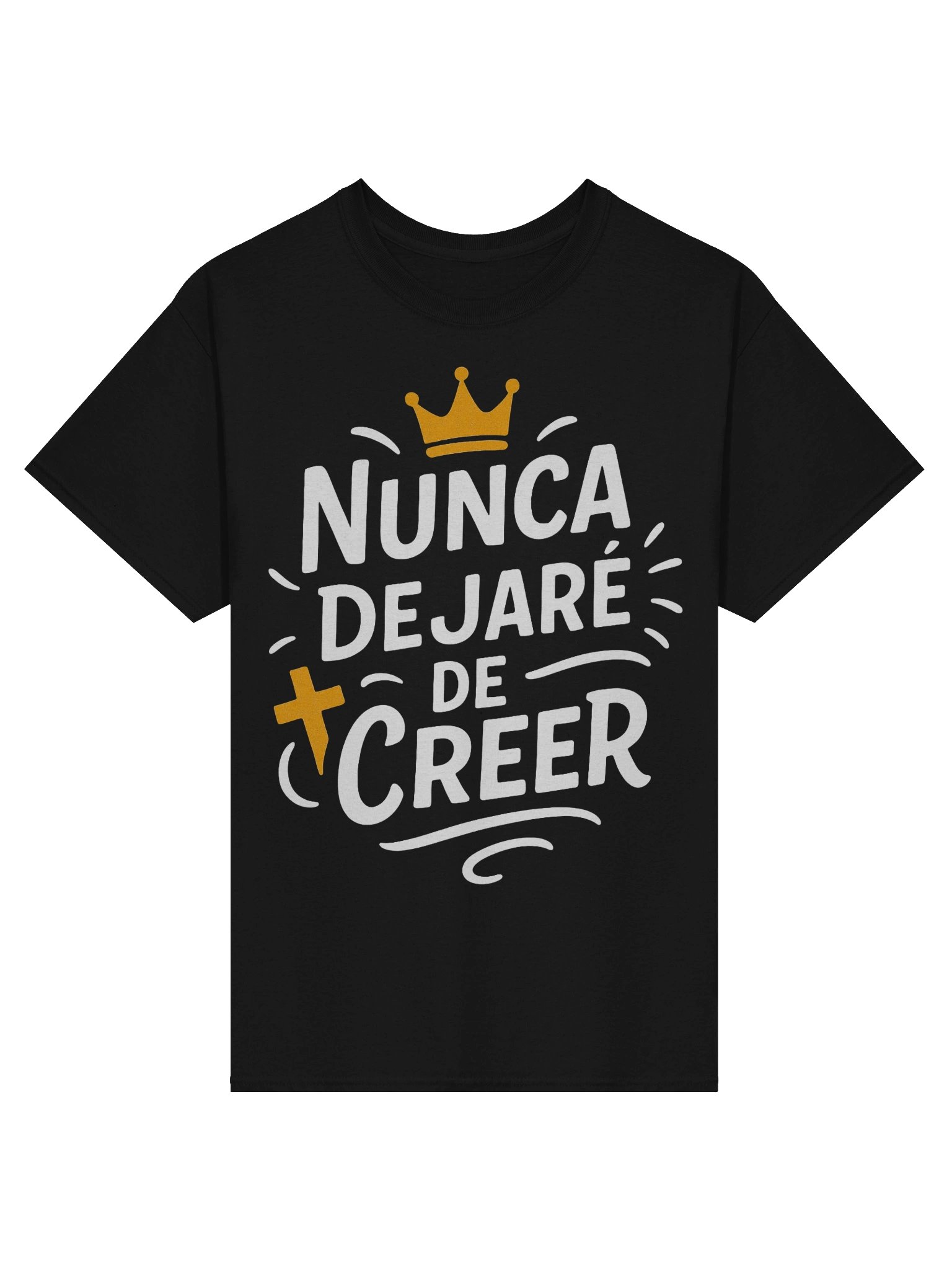 Camiseta Unisex Manga Corta | Nunca dejaré de Creer product image (1)