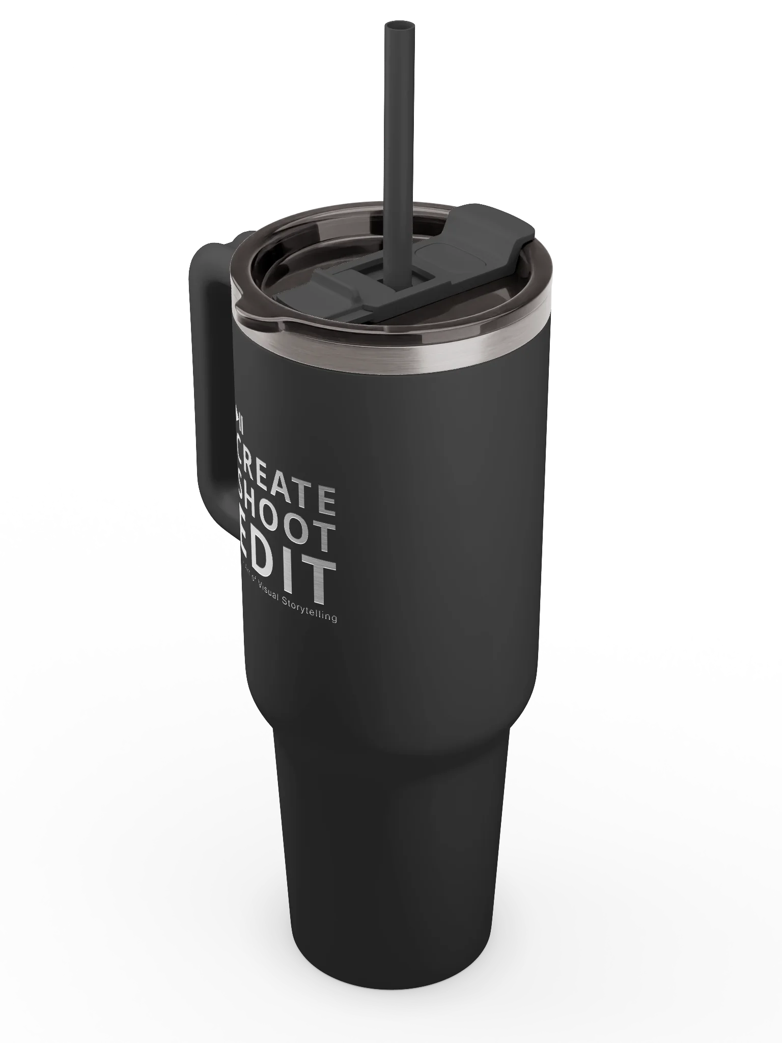 Pinnacle vacuümgeïsoleerde reisbeker (1 liter) met rietje product image (5)