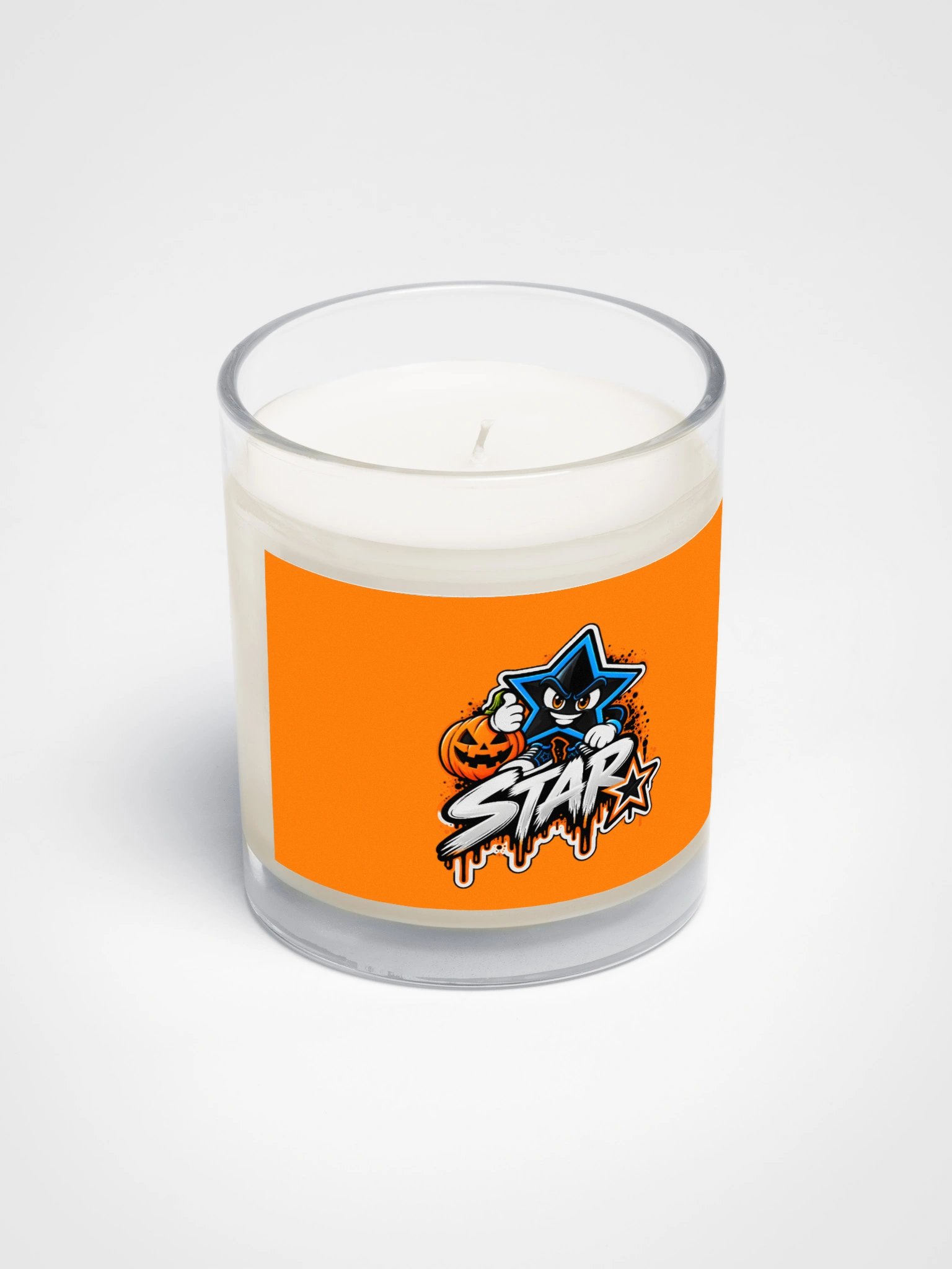 Halloween STAR Pumpkin Candle product image (2)