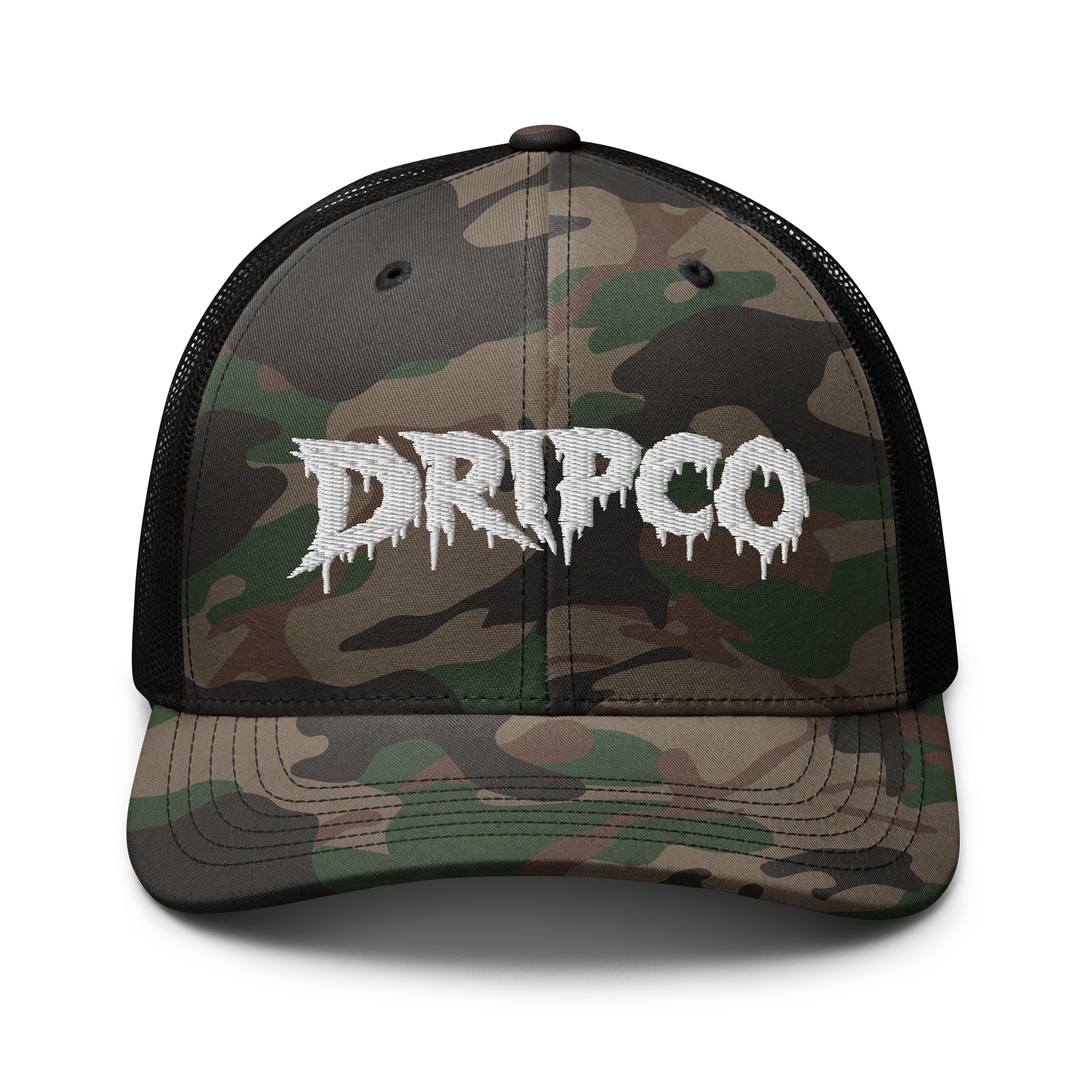 DRIPCO Abstract Camo Trucker Hat product image (1)
