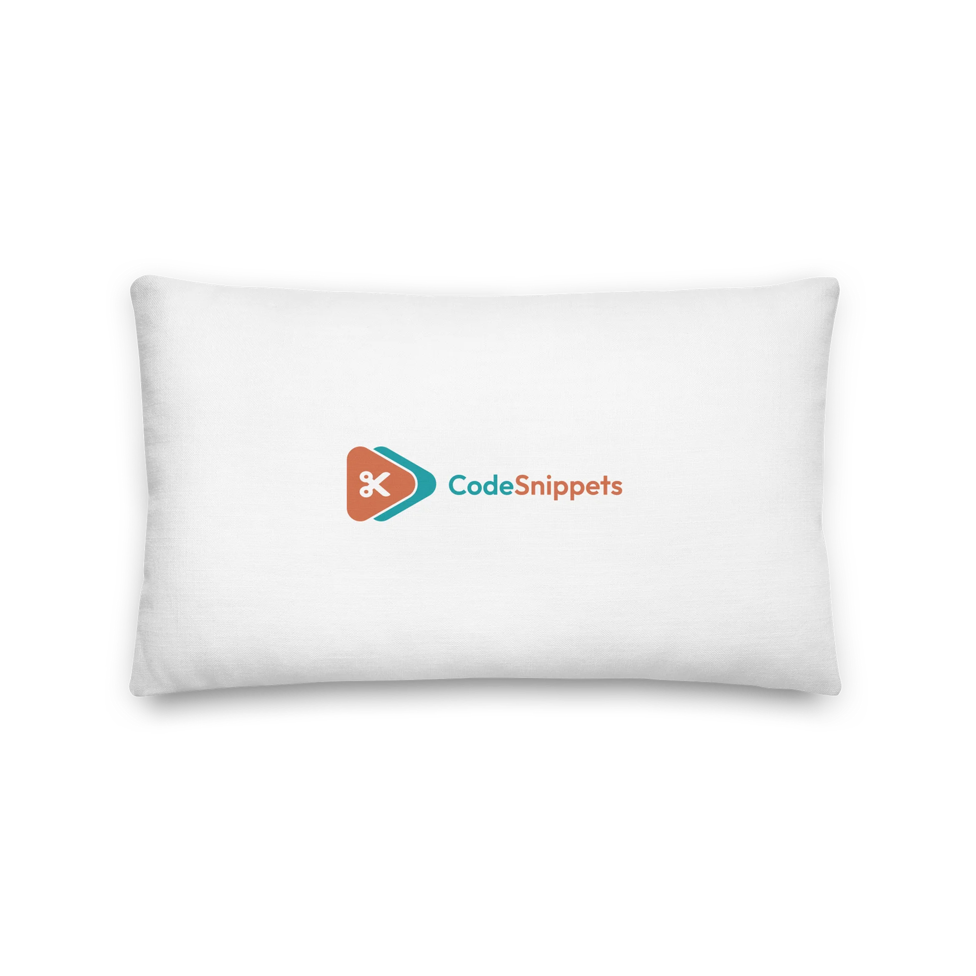 Tabs Over Spaces Throw Pillow product image (2)