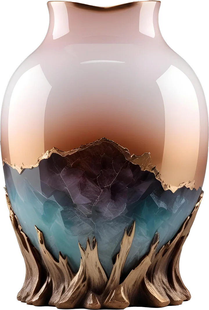 Vase png, object scene creator romantic product image (1)