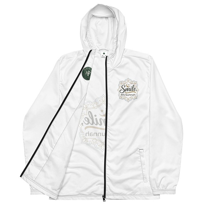 Smile It's Sunnah - Premium Windbreaker product image (2)