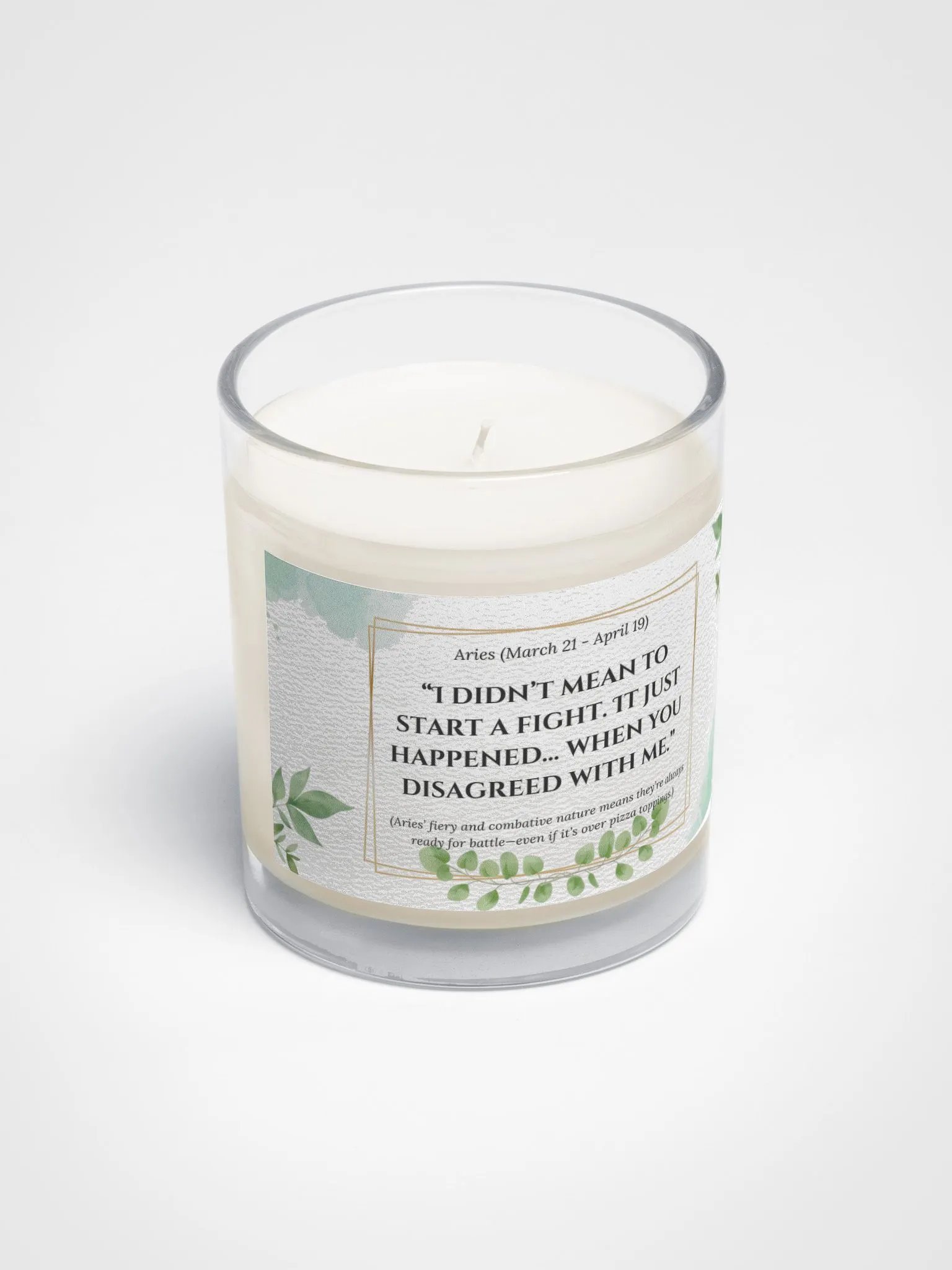Aries - Zodiac Candles product image (2)