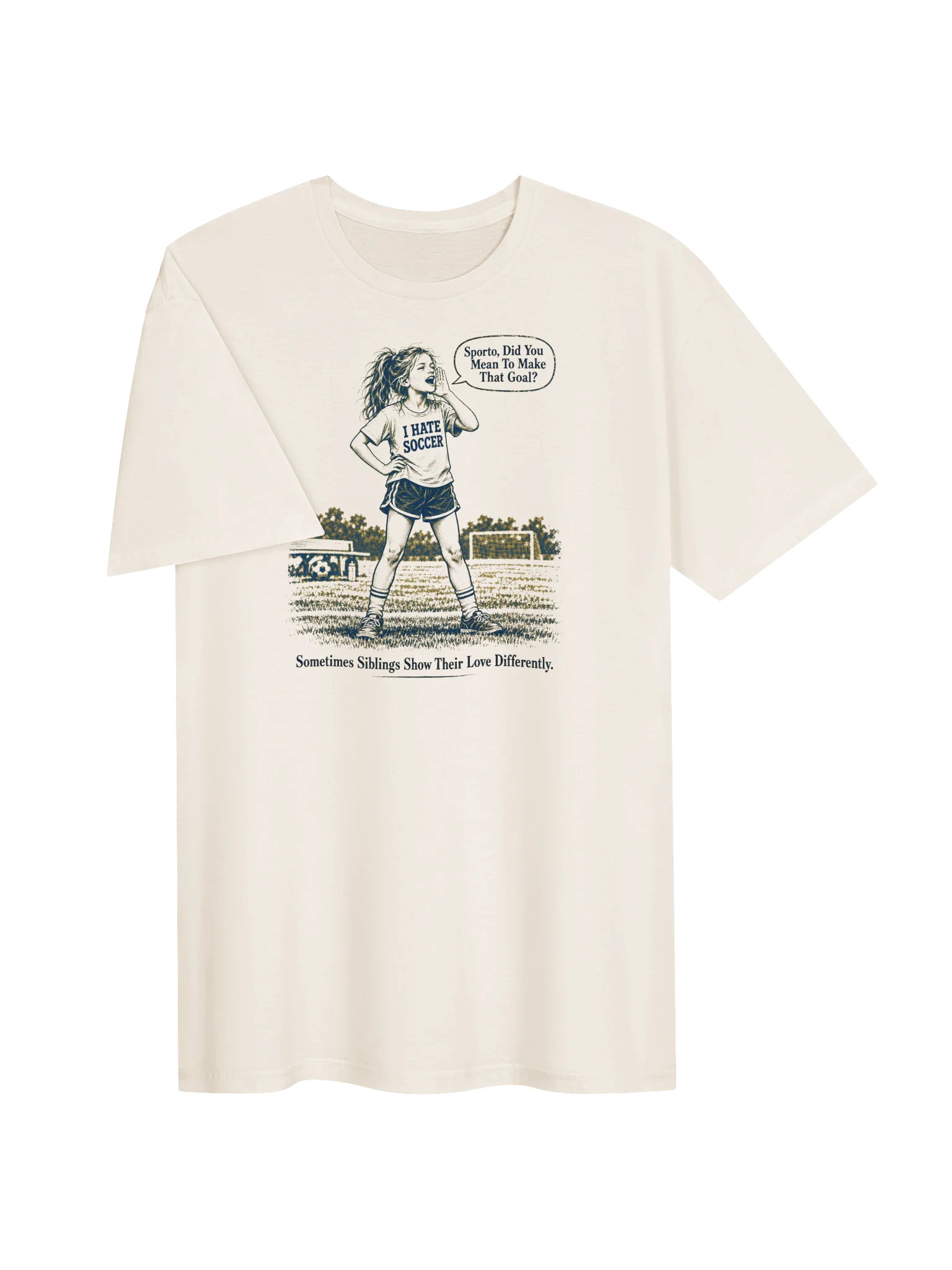 Soccer Sister Sibling Soccer Humor Tee product image (3)