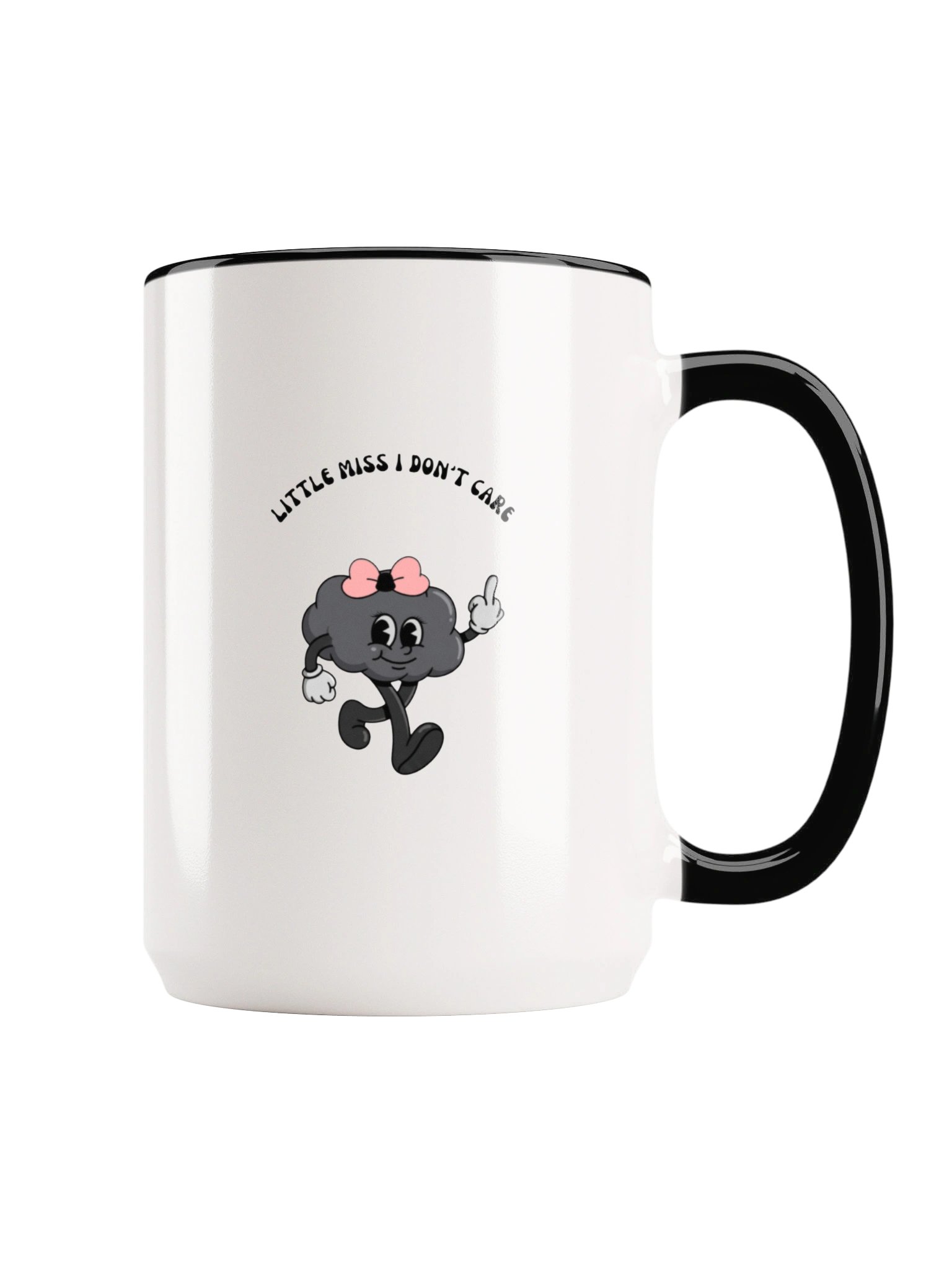 "LITTLE MISS I DON'T CARE" 15oz MUG product image (1)