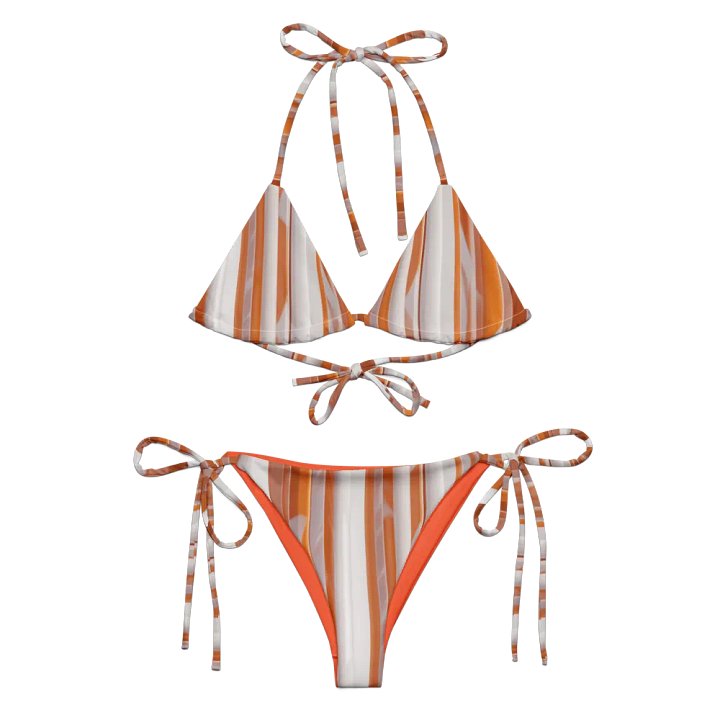 Reflective Sunset Stripes Bikini product image (1)
