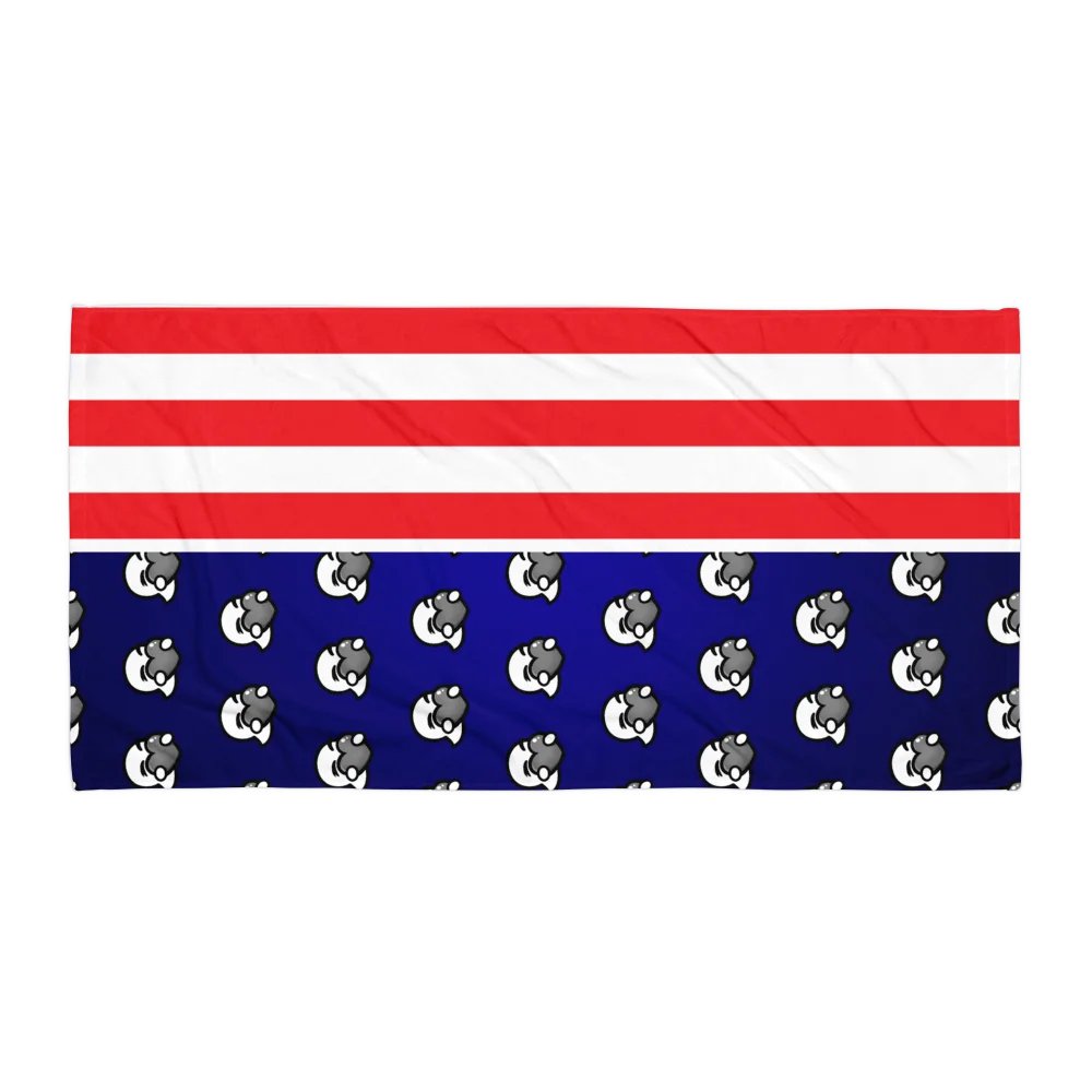 Hearts and Stripes Towel product image (2)