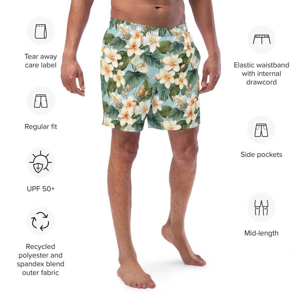 Frangipanni Hawaiian Trunks product image (3)